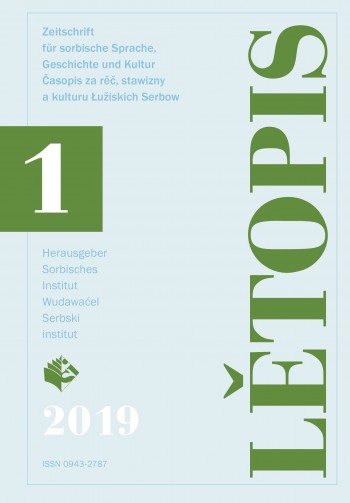 Titel Lětopis 66, 2019, Heft 1