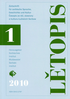 Titel Lětopis 57, 2010, Heft 1