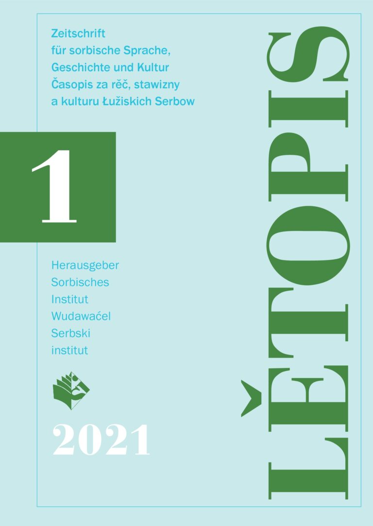 Titel Lětopis 68, 2021, Heft 1