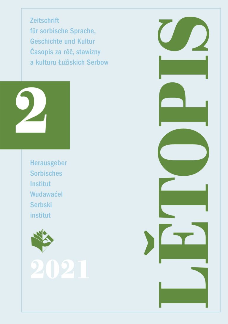 Titel Lětopis 68, 2021, Heft 2